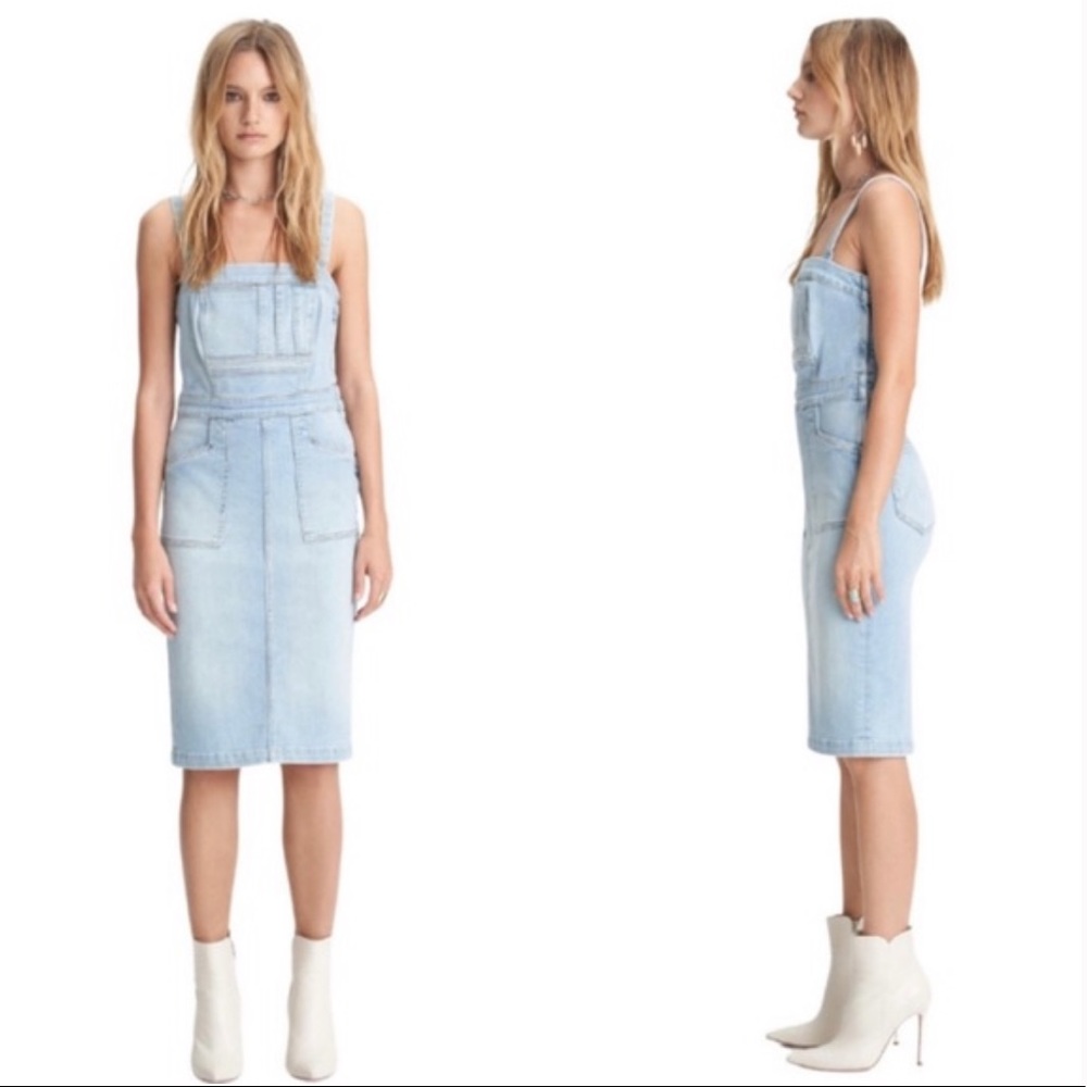 Light Blue Denim Dress